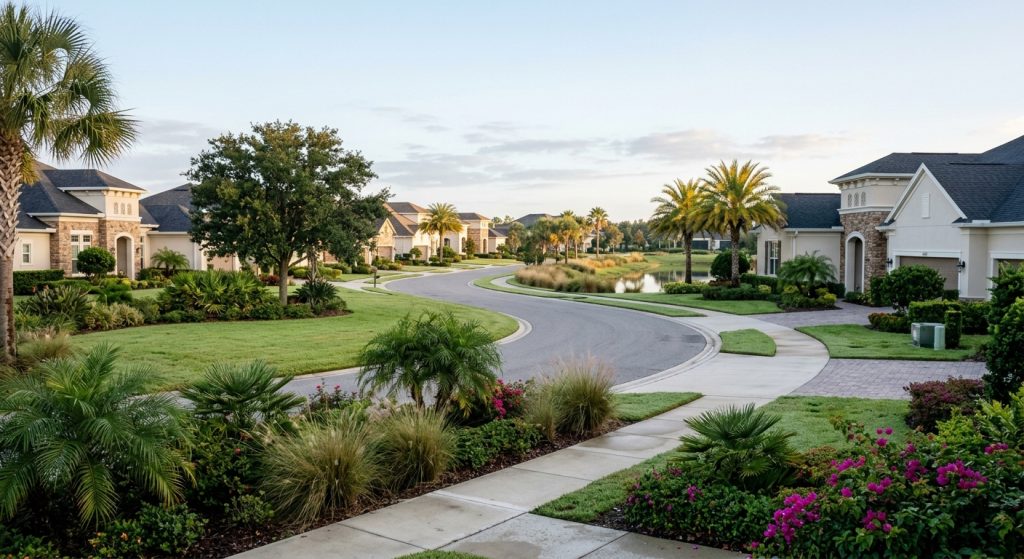 HOA fees in Reunion Florida relate to community landscaping, maintenance and property-specific association responsibilities