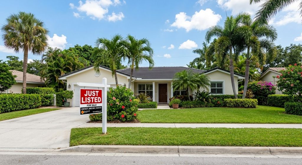 A house that was just listed on the MLS in Reunion, Florida
