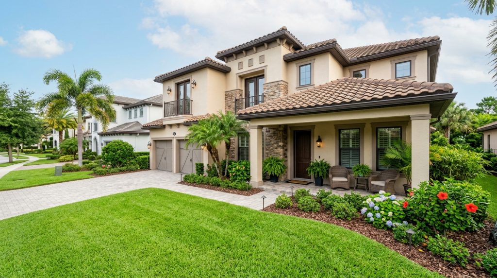 Can you live full-time in Reunion Florida in an upscale residential home