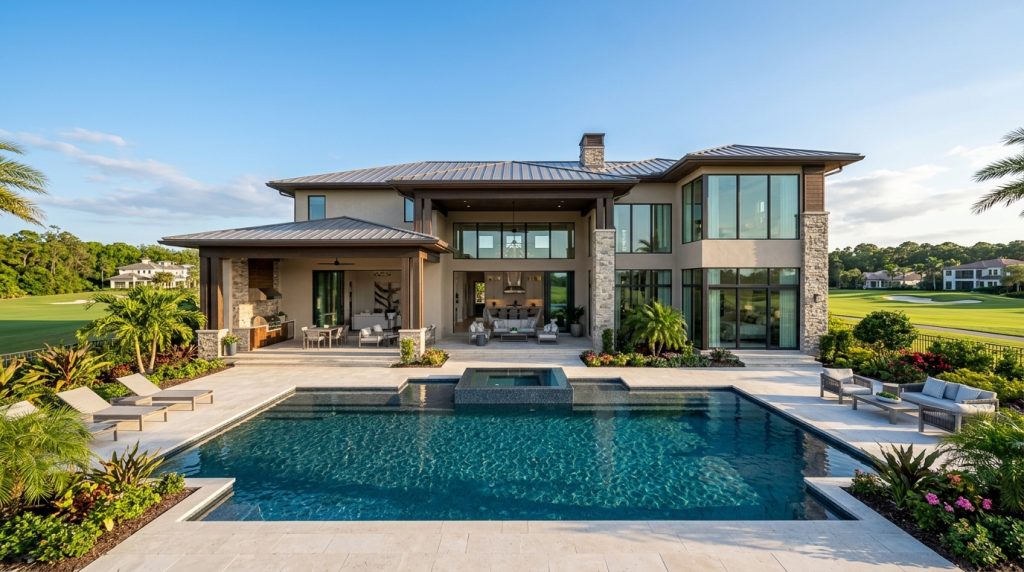 Luxury home with private pool in Reunion, Florida