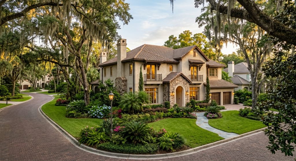 Luxury home for sale in an established Winter Park Florida neighborhood