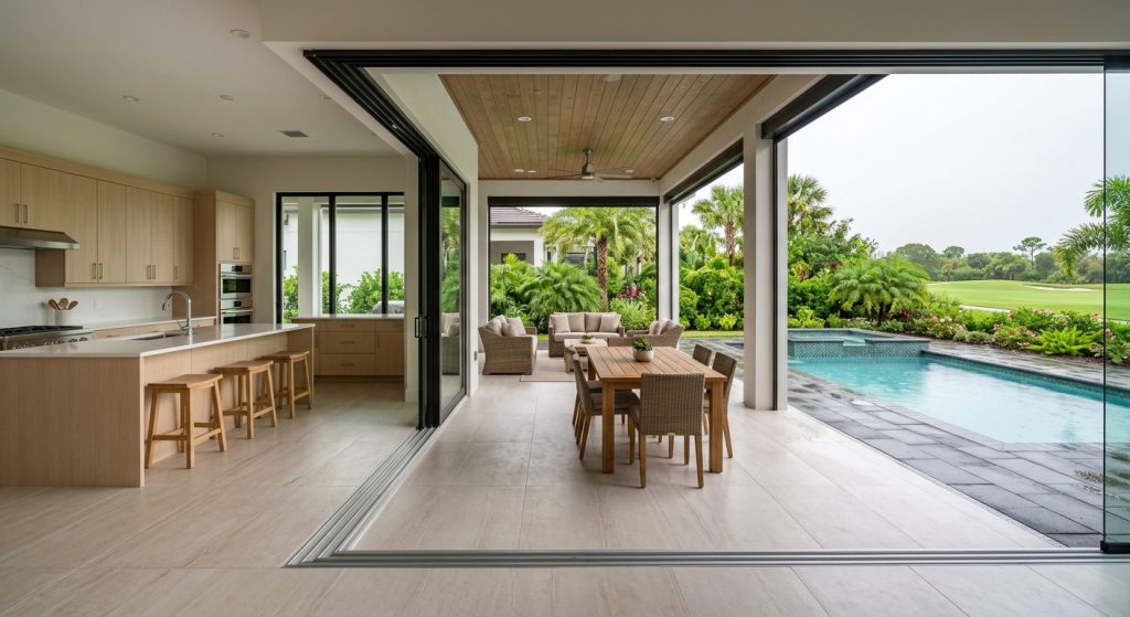 What to look for when touring a home in Reunion Florida including pool, outdoor living, views and interior layout